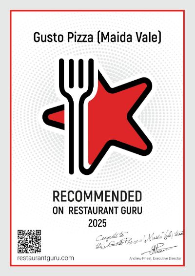 Awarded recommended restaurant by Restaurant Guru 2025